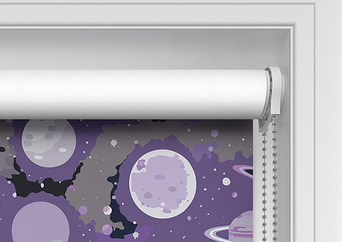 Interstellar, Violet Cosmos - Twist&Fit Roller Blind - Image 10